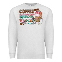 Oatmeal Heather Coffee nurse repeat Premium Sweatshirt - CowGirlArtShop
