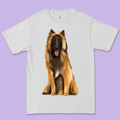 Belgian Shepherd Tervuren Premium Tee Designed By Artiststas