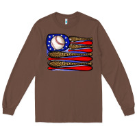 Chestnut leopard baseball flag3 Long Sleeve Tee - JahusDesignShop