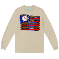 Mushroom leopard baseball flag3 Long Sleeve Tee - JahusDesignShop