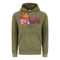 Vintage Olive it's fine i'm fine everything's freakin' fine Vintage Hoodie - MaliasSmallBusiness