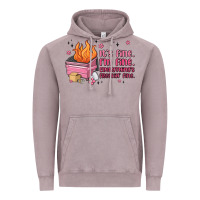 Vintage Zinc it's fine i'm fine everything's freakin' fine Vintage Hoodie - MaliasSmallBusiness