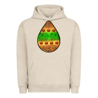 Pigment French Oak halloween pumpkin teardrop Urban Hoodie - BundleAndBundleShop