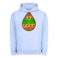 Pigment Grape Ice halloween pumpkin teardrop Urban Hoodie - BundleAndBundleShop