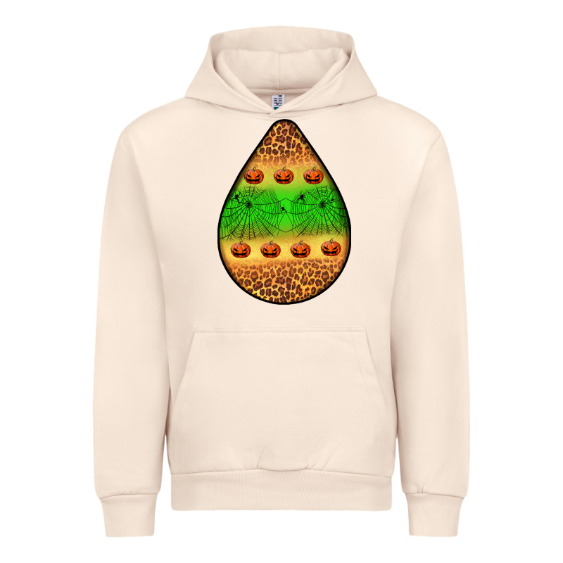 Halloween Pumpkin Teardrop Urban Hoodie by BundleAndBundleShop | Teevron