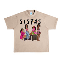 French Oak sista sisters afro black women Urban Heavy Tee - NancyCooperArtShop