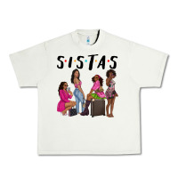 Pistachio sista sisters afro black women Urban Heavy Tee - NancyCooperArtShop