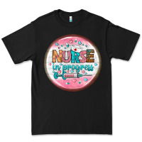 Black nurse round earrings 2 Premium Tee - BundleAndBundleShop