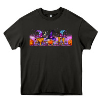 Asphalt halloween witch gnomes libbey cup Heavy Core Tee - BundleAndBundleShop