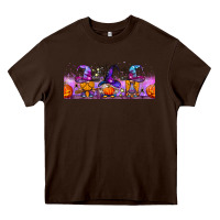 Chocolate Brown halloween witch gnomes libbey cup Heavy Core Tee - BundleAndBundleShop