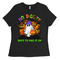 Black no diggity bout to bag it up Ladies Tee - Artiststas