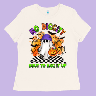 No Diggity Bout To Bag It Up Ladies Tee Designed By Artiststas
