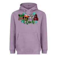 Lavender mama claus christmas Heavyweight Hoodie - CowGirlArtShop