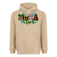Mushroom mama claus christmas Heavyweight Hoodie - CowGirlArtShop