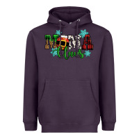Plum mama claus christmas Heavyweight Hoodie - CowGirlArtShop