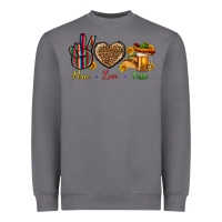 Storm Peace Love Fiesta Heavyweight Sweatshirt - BundleAndBundleShop