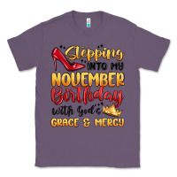 Lavender stepping into my november birthday Classic Tee - MaliasSmallBusiness