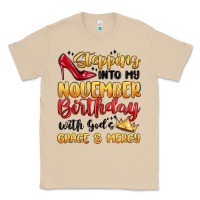 Mushroom stepping into my november birthday Classic Tee - MaliasSmallBusiness