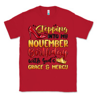 Red stepping into my november birthday Classic Tee - MaliasSmallBusiness