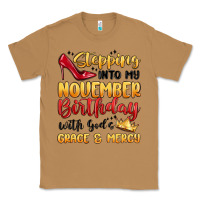 Toasted Coconut stepping into my november birthday Classic Tee - MaliasSmallBusiness