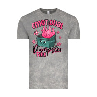 Cloud Rock emotional dumpster fire Vintage Tee - MaliasSmallBusiness