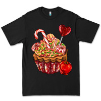 Black Christmas candy cupcake Premium Tee - AdoDesignShop