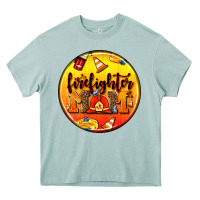 Arona firefighter coasters Heavy Core Tee - AdoDesignShop