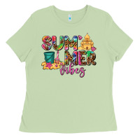 Matcha summer vibes Ladies Tee - AdoDesignShop