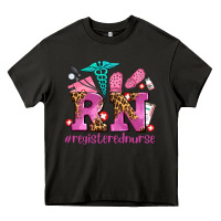 Asphalt registered nurse with crocs Heavy Core Tee - AdoDesignShop