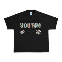 Black you are enough Urban Heavy Tee - MaliasSmallBusiness