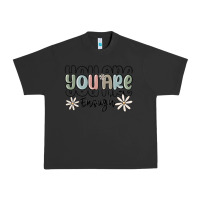 Pigment Black you are enough Urban Heavy Tee - MaliasSmallBusiness