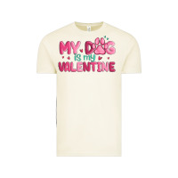 Vintage Arctic my dog is my valentine Vintage Tee - MaliasSmallBusiness