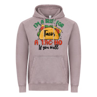 Vintage Zinc i'm a slut for tacos a tac ho if you will Vintage Hoodie - MaliasSmallBusiness