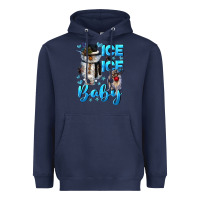Navy ice ice baby Heavyweight Hoodie - CowGirlArtShop