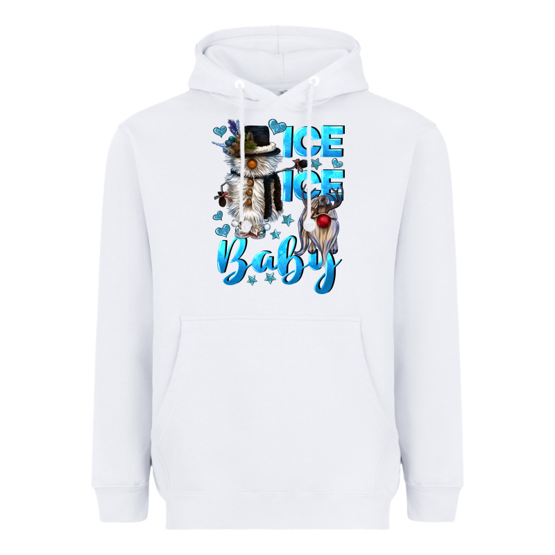 Ice Ice Baby Heavyweight Hoodie by CowGirlArtShop | Teevron