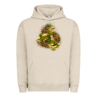 Pigment French Oak camouflage and leopard patch  3 Urban Hoodie - BundleAndBundleShop