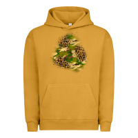 Pigment Peanut Butter camouflage and leopard patch  3 Urban Hoodie - BundleAndBundleShop