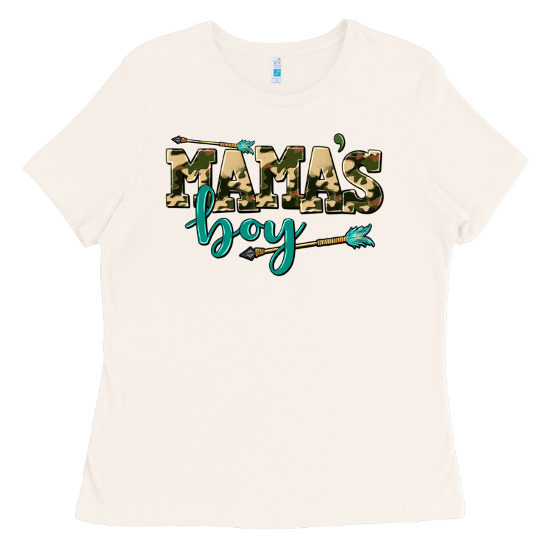 Mama's Boy Ladies Tee by AdoDesignShop | Teevron