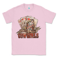 Bubblegum Pink long live cowgirls cards Classic Tee - NancyCooperArtShop