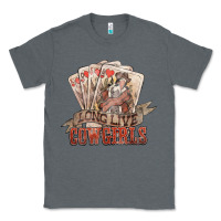 Charcoal Heather long live cowgirls cards Classic Tee - NancyCooperArtShop