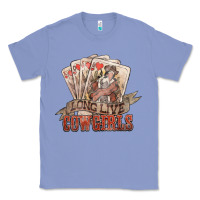 Colony Blue long live cowgirls cards Classic Tee - NancyCooperArtShop