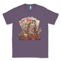 Lavender long live cowgirls cards Classic Tee - NancyCooperArtShop