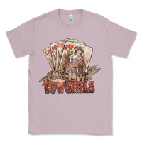 Lilac long live cowgirls cards Classic Tee - NancyCooperArtShop
