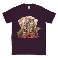 Plum long live cowgirls cards Classic Tee - NancyCooperArtShop