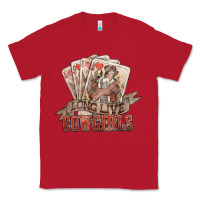 Red long live cowgirls cards Classic Tee - NancyCooperArtShop