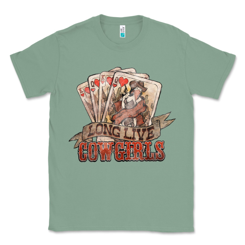Long Live Cowgirls Cards Classic Tee by NancyCooperArtShop | Teevron