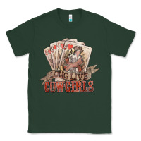 Sports Green long live cowgirls cards Classic Tee - NancyCooperArtShop