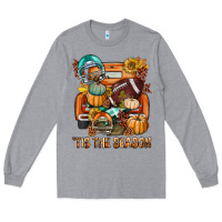 Tis The Season Fall Football Truck Long Sleeve Tee | Teevron