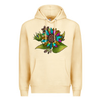 Pina Colada western sunflower Premium Hoodie - JahusDesignShop