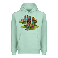 Seafoam western sunflower Premium Hoodie - JahusDesignShop